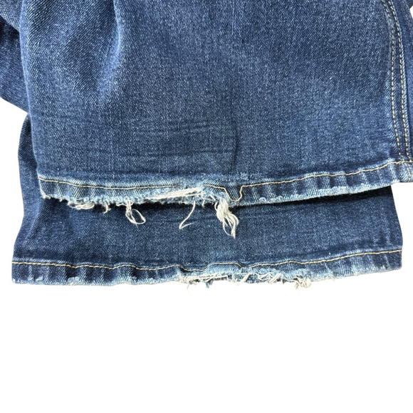 KanCan Bootcut Jeans Size 13/30 Distressed Medium Wash Stretch Denim - Picture 7 of 9